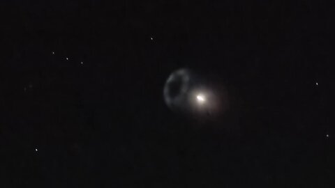 Ring-like UFO over San Angelo, Texas