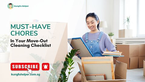 Must-Have Chores in Your Move-Out Cleaning Checklist