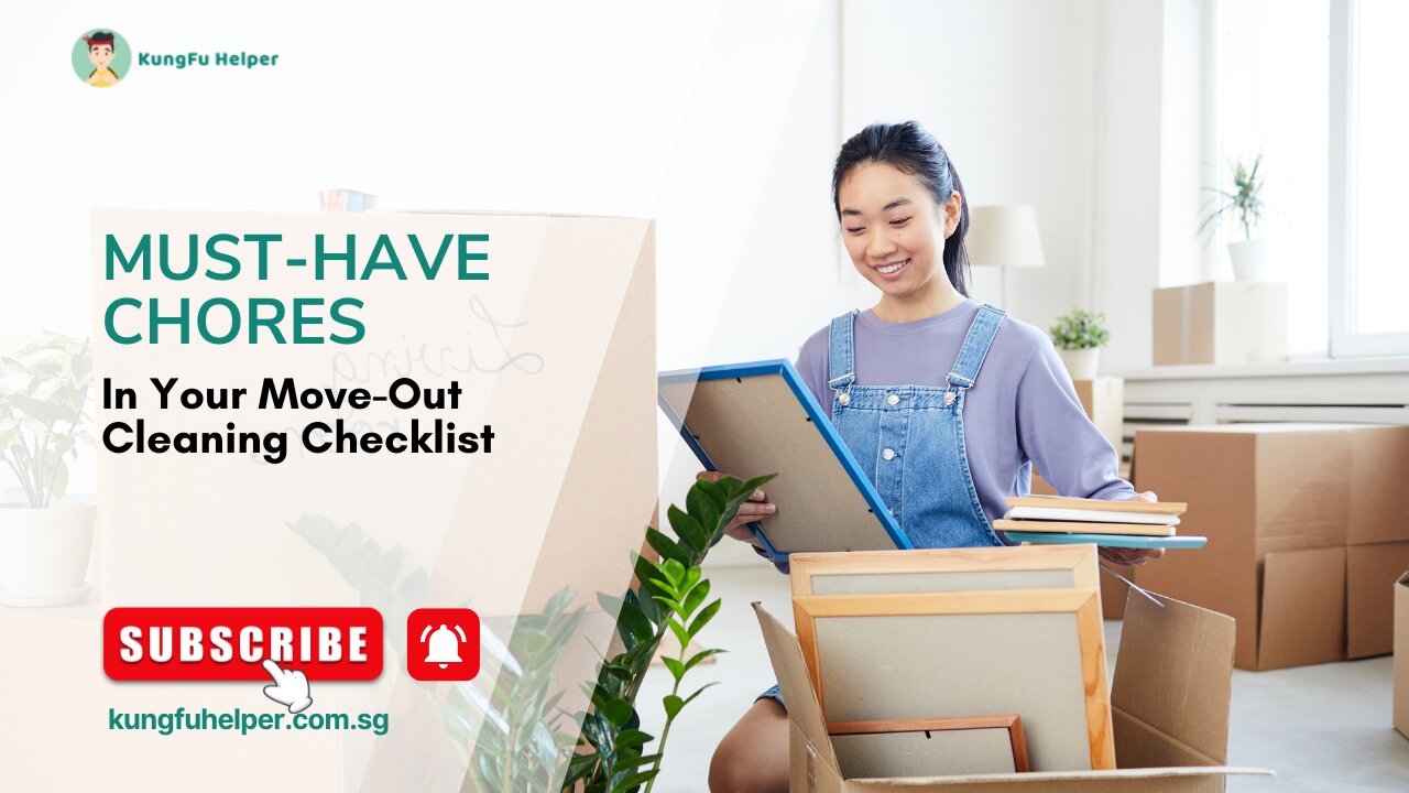 Must-Have Chores in Your Move-Out Cleaning Checklist