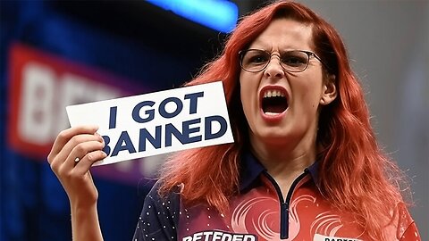 TRANSGENDER LOSES IT! EXPLODES after World Darts Federation BANS Transgenders from women's category!