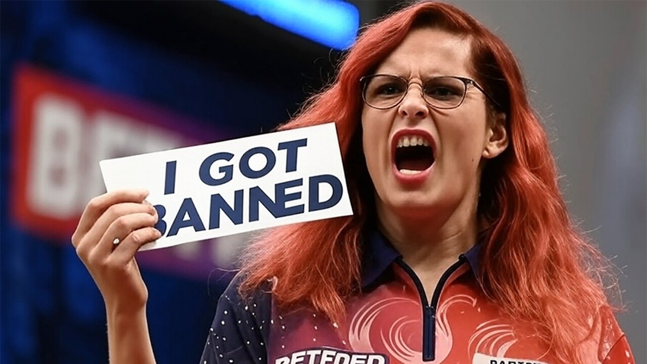 TRANSGENDER LOSES IT! EXPLODES after World Darts Federation BANS Transgenders from women's category!
