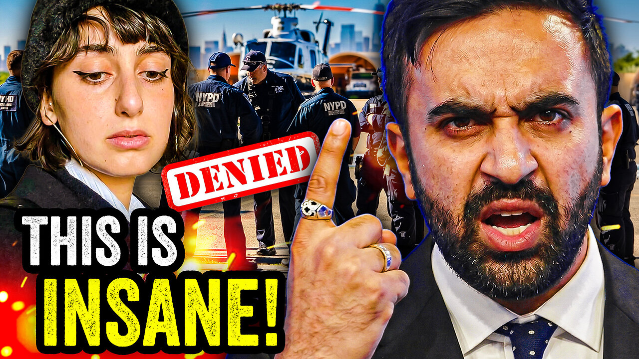 Mamdani’s ABSURD Response after NYPD REFUSES To Escort His Wife in Middle East!!! thumbnail