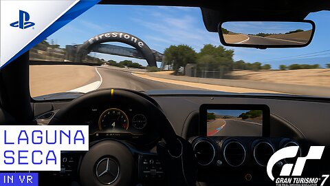 Gran Turismo 7 VR at Laguna Seca – AMG GT Black Series '20