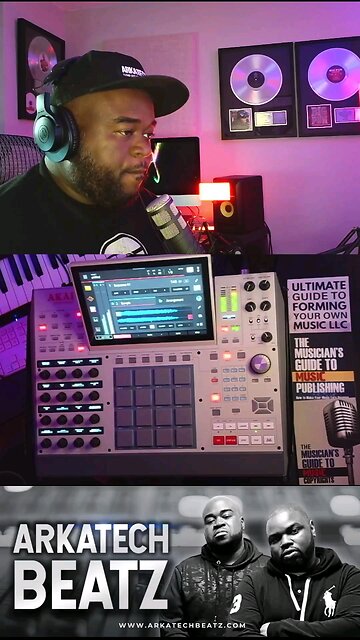 Making Trap Beats In Last Nights Livestream #music #beats #trap #arkatechbeatz #livestream