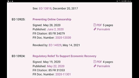 President Trump Executive Order 13925
