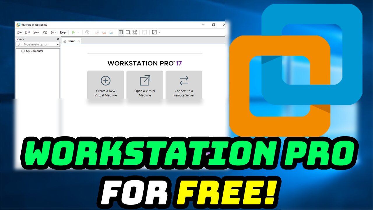 Download & Install VMware Worksation Pro (FREE!)