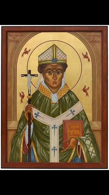 SAINT EDMUND RICH & SAINT MARGARET OF SCOTLAND PRAY FOR US 🙏 #truth #jesus #mary #joseph #ihs #chri