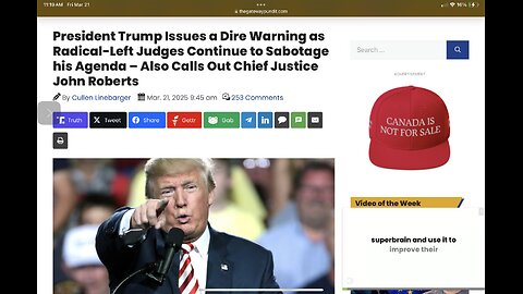 President Trump Issues a Dire Warning as Radical-Left Judges Continue to Sabotage his Agenda