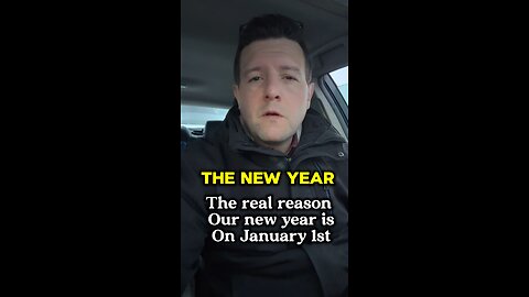 The new year . Why do we celebrate the new year on Jan 1 ?