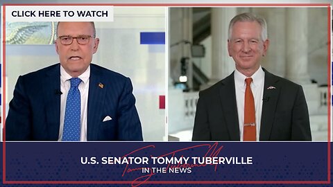 Tuberville Joins Kudlow to Discuss Farmers' Struggles, Democrats' "No Kings" and Banning Sharia Law