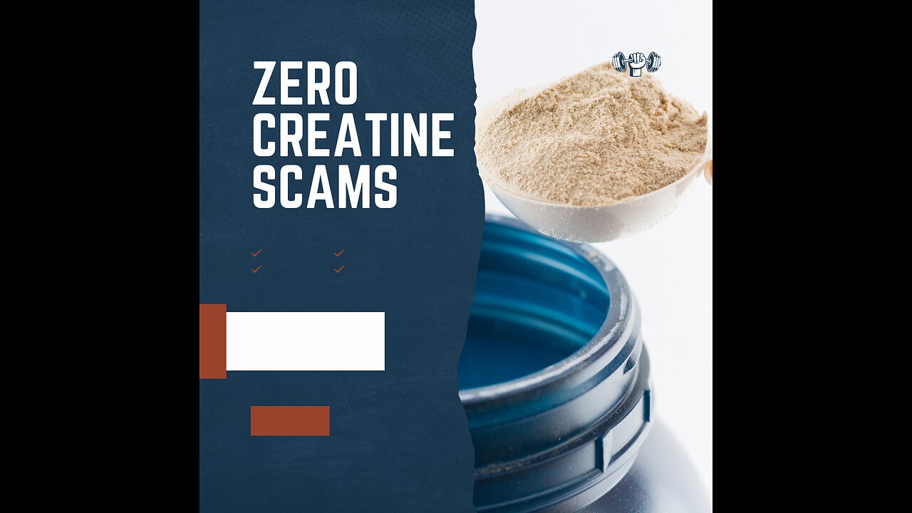 ZERO creatine detected in fake brands
