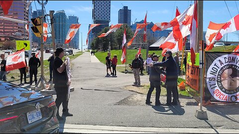 2025 04 27, Mississauga protest