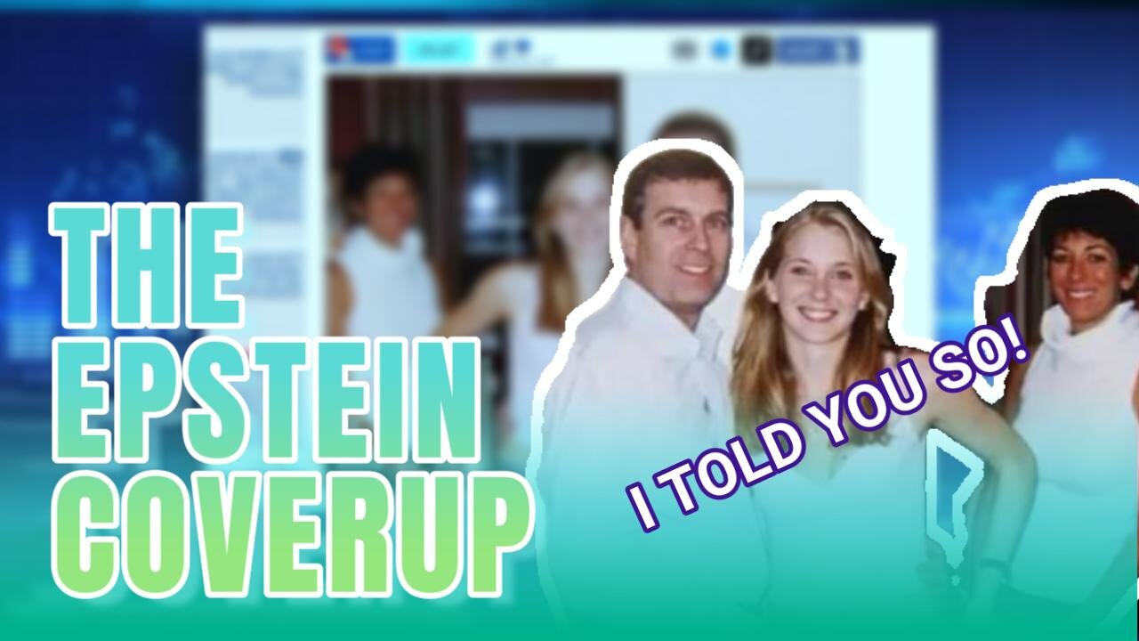 I TOLD YOU SO! The Epstein Coverup