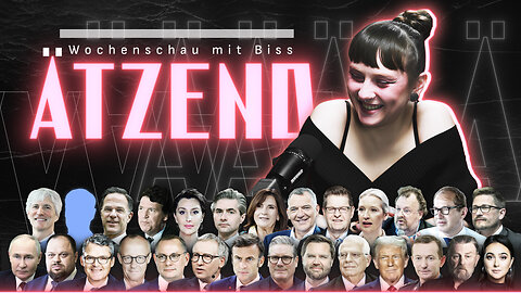 Ätzend #61 – Wochenrückblick mit Biss: Fallschirmspringer Merz und die Friedens-Scharade