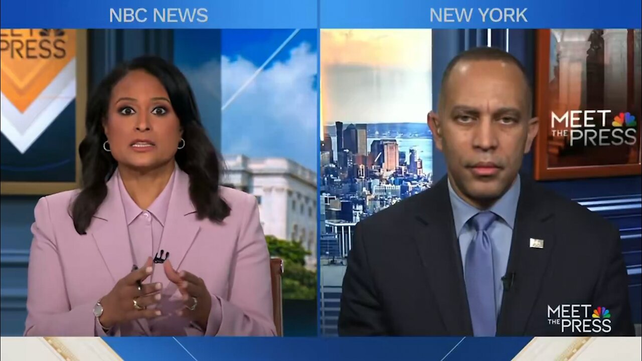 Hakeem Jeffries Gets CALLED OUT By NBC