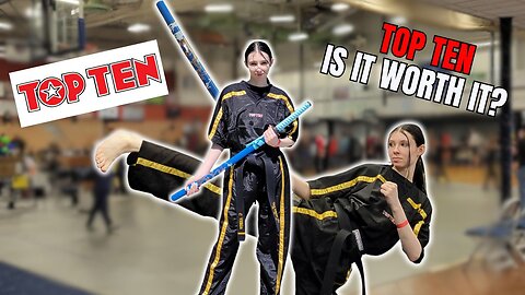 REVIEWING: The TOP TEN Black\Gold Mesh Uniform | Ms Verga #topten #fightersinc‪