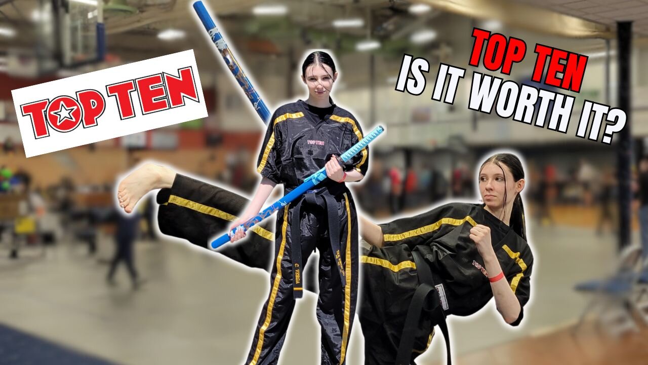 REVIEWING: The TOP TEN Black\Gold Mesh Uniform | Ms Verga #topten #fightersinc‪