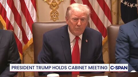 Full Cabinet Meeting…President Trump Explains Why Democrats Are No Longer Talking About 'Affordable'