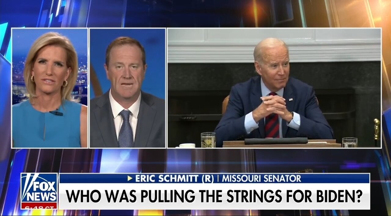 Sen Eric Schmitt: Biden's Cognitive Decline Is A Bigger Scandal Than Watergate