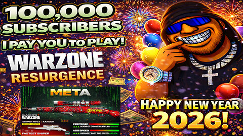 💰 I PAY YOU TO PLAY | WARZONE LIVE | New Year 2026 Cash Giveaway 🎉