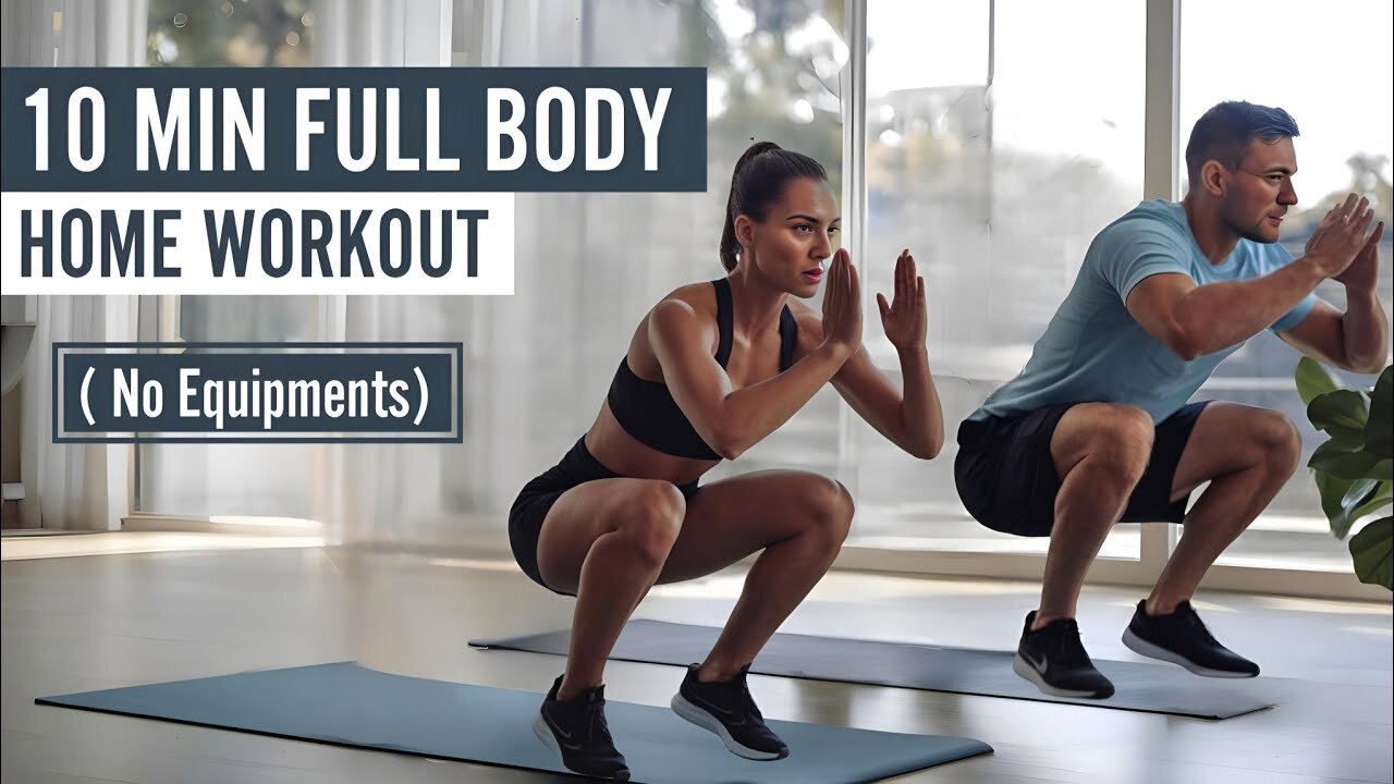 Do This Everday To Loss weight (10 Minutes Full Body Workout At Home