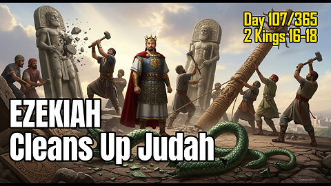 Day 107/365 - King Ahaz Sacrifices Son | Fall Of Northern Israel #bible #2kings