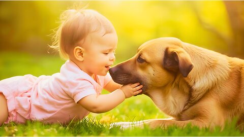 Babies & Dogs Being Best Friends ❤️