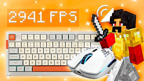 [15 Minutes] Extremely Sweaty Bedwars ASMR Keyboard + Mouse Sounds | HYPIXEL BEDWARS