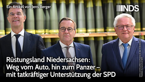 Rüstungsland Niedersachsen: Weg vom Auto, hin zum Panzer – mit tatkräftiger Unterstützung der SPD