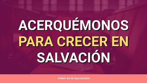 🛐 Acerquémonos para crecer en salvación | 1 Pedro 2:1-5