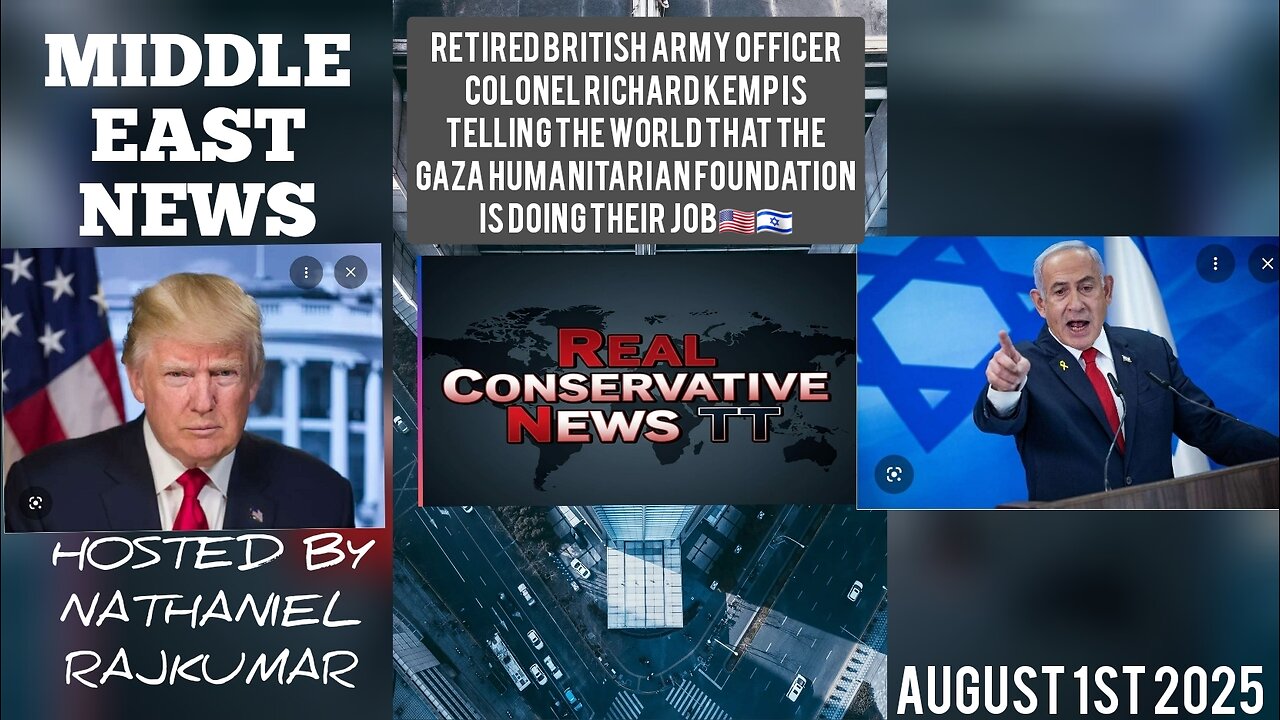 Middle East News Report August 1st 2025