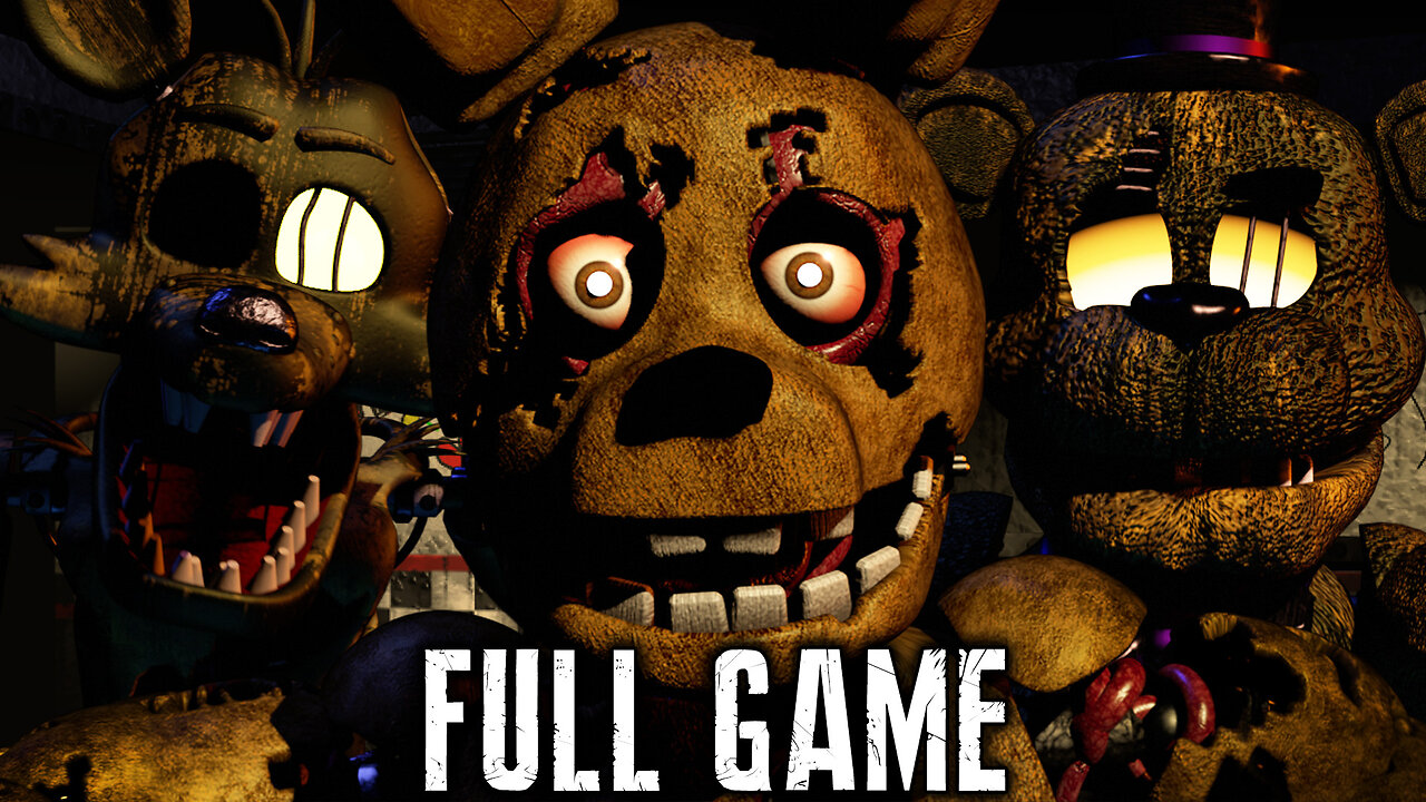 Five Nights at Freddy's 3 Beta - Full Walkthrough