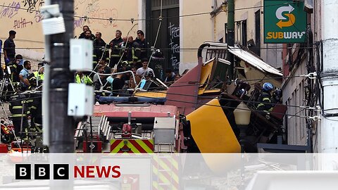 At least 15 dead after Lisbon's historic funicular derails | BBC News