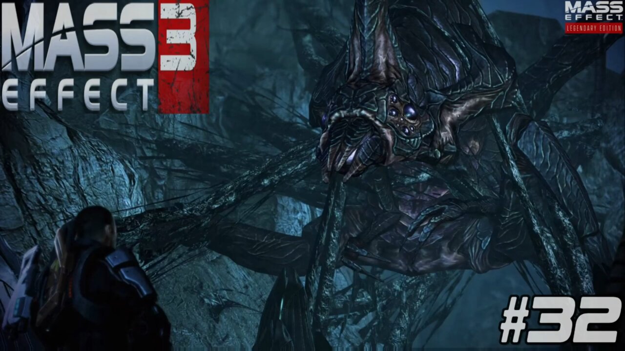 The Rachni Nest - Mass Effect Legendary Edition: Part 32 #masseffect3 #commentary