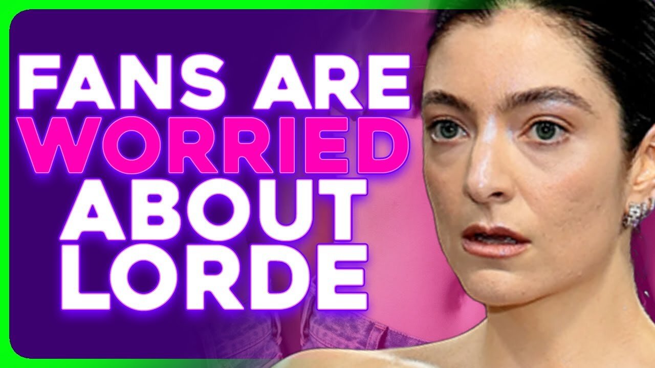 Lorde's DISTURBING Behavior Has Fans Worried