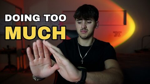 Why Doing Less Makes You Way More Productive!