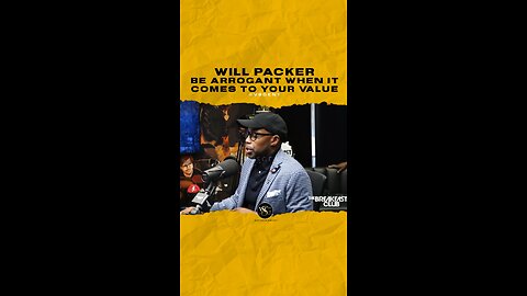 @willpowerpacker Be arrogant when it comes to your value