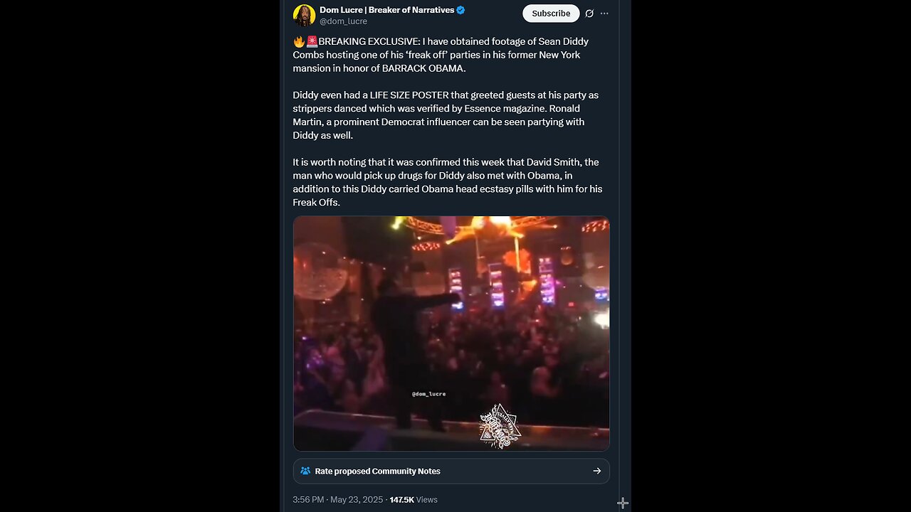 🔥🚨BREAKING EXCLUSIVE: I have obtained footage of Sean Diddy Combs hosting one of his ‘freak off’