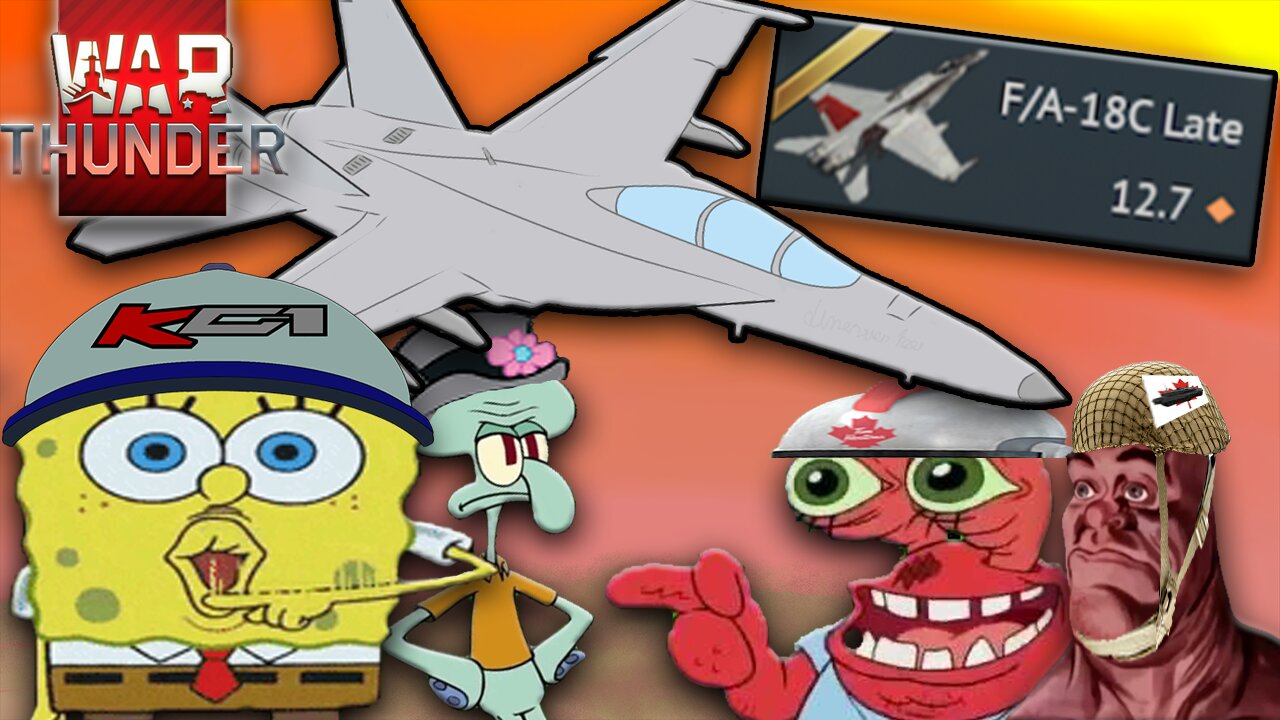 I got the NEW F18 in War Thunder