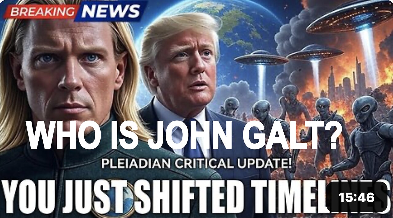 " THIS PROPHECY IS BEING UNFOLDED " Pleiadians - We R all very happy to be here!. WHO IS JOHN GALT?