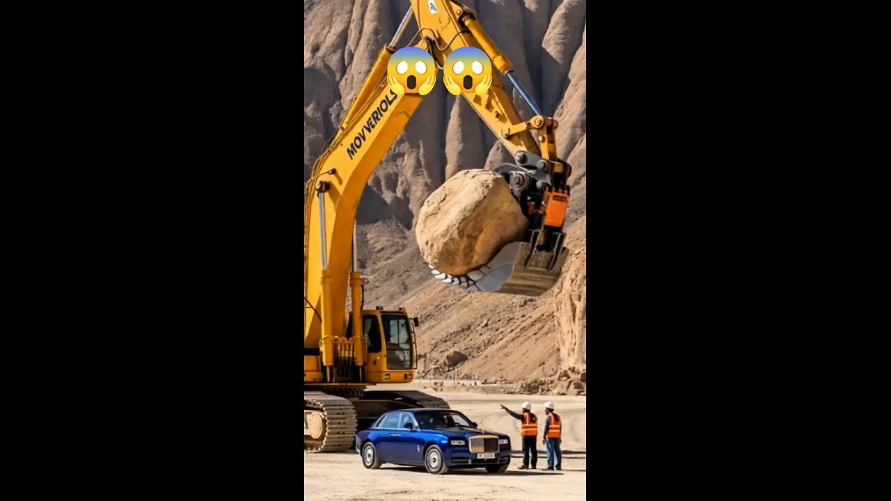 Excavator Destroys Rolls-Royce? Insane Construction Scene!