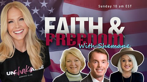Faith & Freedom: Dr. Sherri Tenpenny, Charles Stimson & Cristina Baker