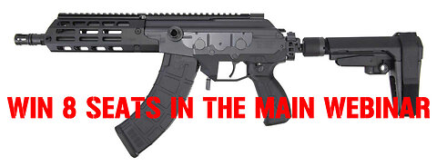 IWI Galil Ace Gen 2 MINI #1 FOR 8 SEATS IN THE MAIN WEBINAR