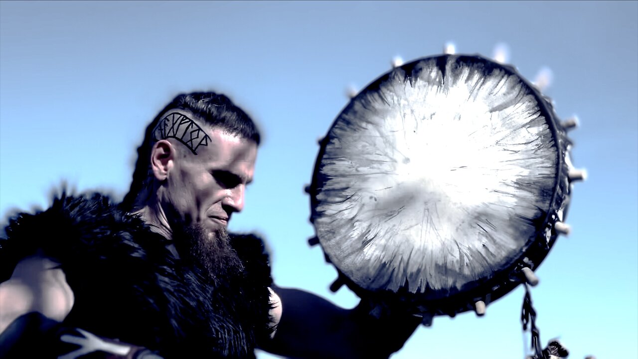RAVEN TWINS (Volfgang Twins) Drums and Tagelharpa