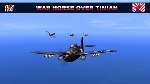 War Horse the FM-2 Wildcat (Late) iL-2 1946 game play 4K UHD