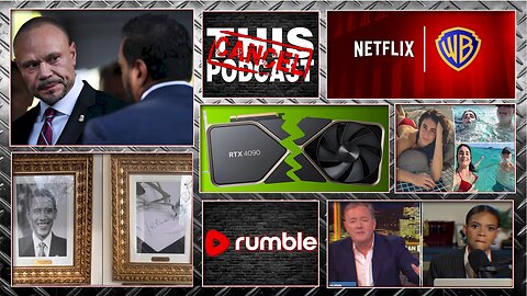 Bongino OUT! Trump's Newest Troll, NVidia Guts Gaming, WB/Netflix, Piers/Candace, RIP Rob Reiner!