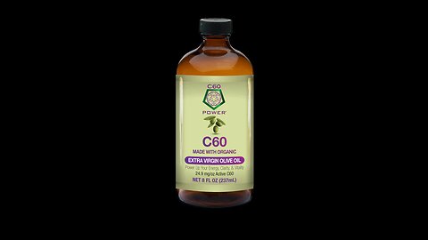 C60 in Organic Extra Virgin Olive Oil (8oz)