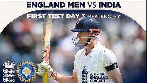 Brook Hits 99 & Bumrah 5-Fer | Highlights - England v India Day 3 | Rothesay Test 2025