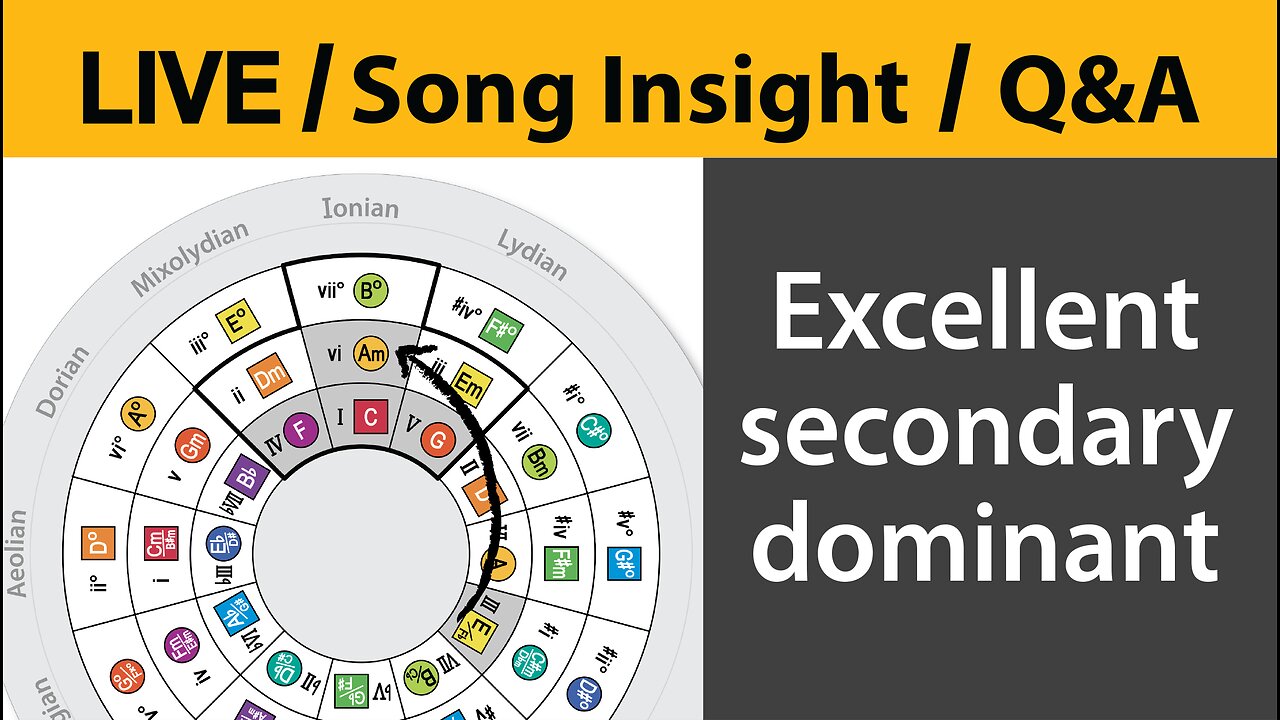 Song Insight / Q&A - Excellent Secondary Dominant