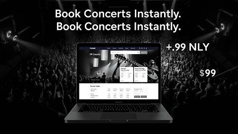 🚨 Code With Bitwizards’ 2025 AI Concert Website ($99!): Book Tickets + Live Updates!